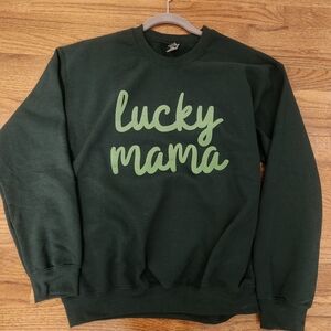Like New, 'Lucky Mama', sweatshirt, M